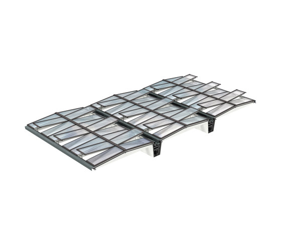 Atrium-Sattel-Lichtband 5° mit Träger | Fenstertypen | VELUX Commercial