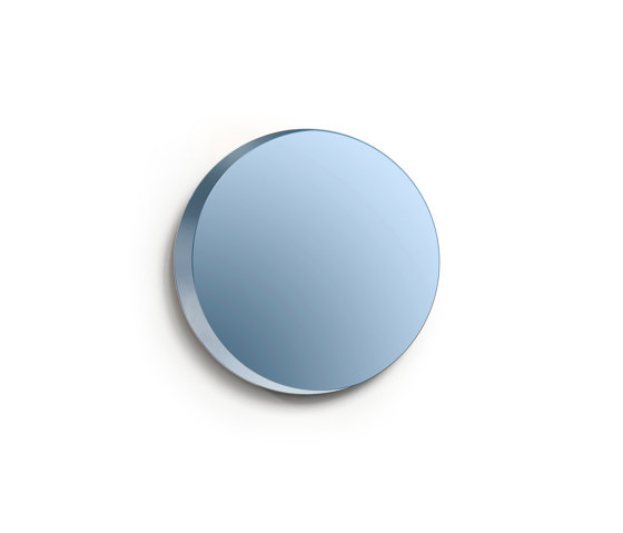 Miroir Cres bleu (Ø 25 cm) | Miroirs | Caussa