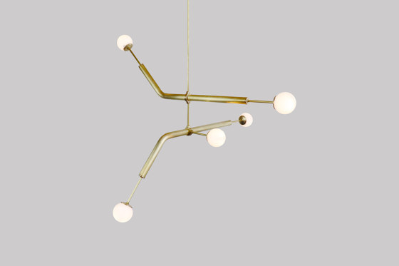 Light Object 020.3 - LED bulb, natural finish | Suspended lights | Naama Hofman Light Objects