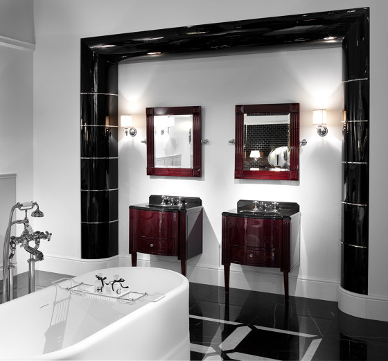 Mueble para lavabo Domino Mahogany | Armarios lavabo | Devon&Devon