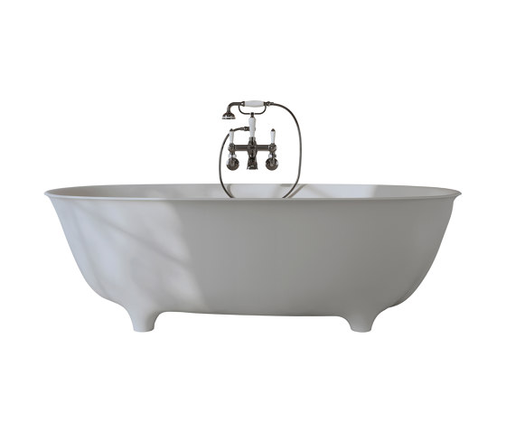 Dove freestanding bathtub in White Tec Plus | Bathtubs | Devon&Devon