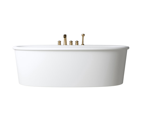 Holiday bathtub without plinth in White Tec Plus | Bathtubs | Devon&Devon