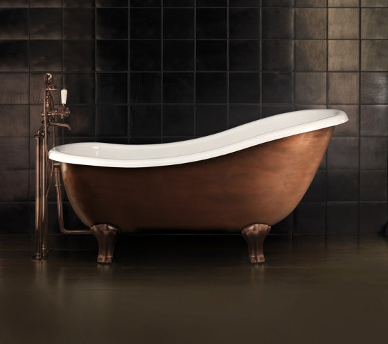 Regina Copper Effect Bathtub | Bathtubs | Devon&Devon