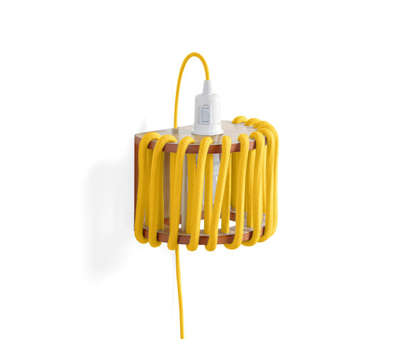 Macaron Wall Lamp, yellow | Lámparas de pared | EMKO PLACE