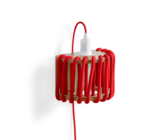 Macaron Wall Lamp, red | Lámparas de pared | EMKO PLACE