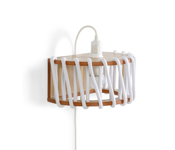 Macaron Wall Lamp, white | Lampade parete | EMKO PLACE