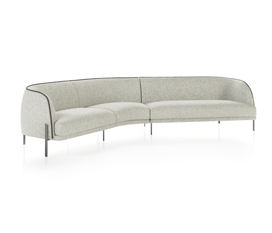 Caillou sectional Sofa | Sofás | Liu Jo Living