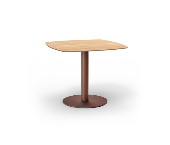 Flamingo indoor Dining table stand with elliptical top | Tavoli pranzo | Expormim