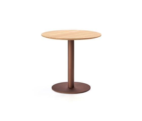 Flamingo indoor Dining table stand with round top | Dining tables | Expormim