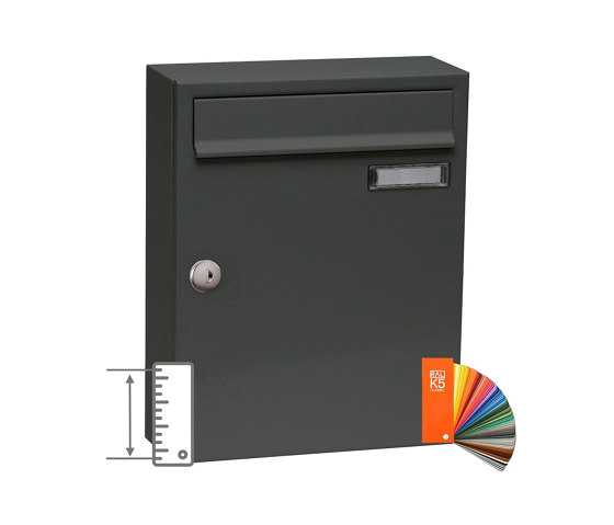 Basic | Aufputz Briefkasten BASIC - verschiedene RAL Farben & Größen 260 x 330 x 100 mm (B x H x T) | Boîtes aux lettres | Briefkasten Manufaktur
