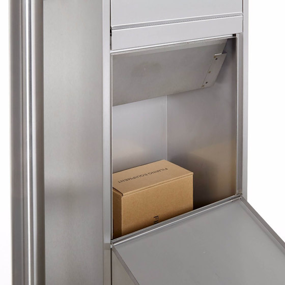 Basic | Edelstahl Standbriefkasten Paketbriefkasten freistehend BASIC 862 | Mailboxes | Briefkasten Manufaktur