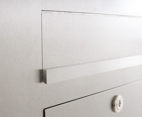 Designer | 2er Edelstahl Briefkasten Designer Modell BIG - Clean Edition - INDIVIDUELL Einputz- bzw. Unterputzvariante 100mm | Mailboxes | Briefkasten Manufaktur