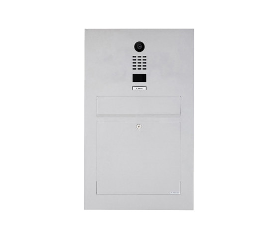 Designer | Edelstahl Briefkasten Designer Modell BIG mit DoorBird Video- Sprechanlage Einputz- bzw. Unterputzvariante 100mm | Mailboxes | Briefkasten Manufaktur