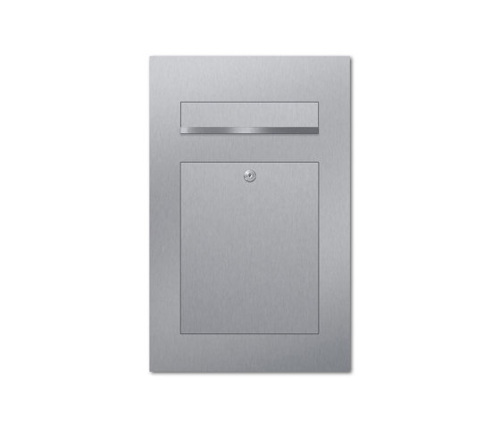 Designer | Edelstahl Design Briefkasten DESIGNER Style Einputz- bzw. Unterputzvariante 100mm | Buchette lettere | Briefkasten Manufaktur