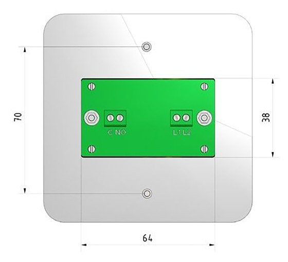 Designer | Edelstahl Klingelplatte Designer LED - QUAD 100 | Klingeln / Klingelplatten | Briefkasten Manufaktur