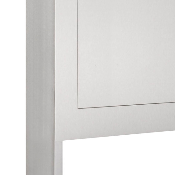 Designer | Edelstahl Standbriefkasten DESIGNER Style BIG ST-P | Buzones | Briefkasten Manufaktur