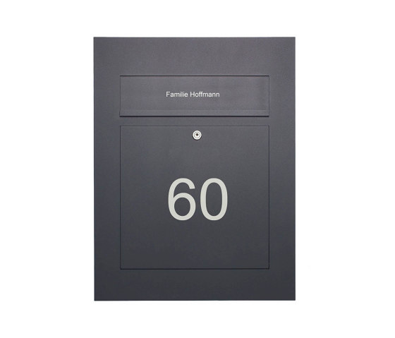 Designer | Edelstahl Standbriefkasten DESIGNER Style BIG ST-P pulverbeschichtet | Mailboxes | Briefkasten Manufaktur