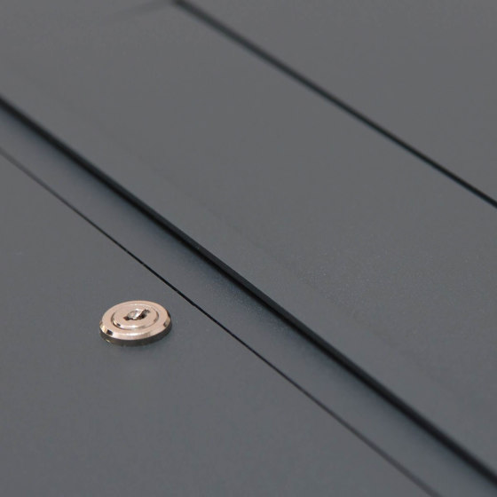 Designer | Edelstahl Standbriefkasten DESIGNER Style BIG ST-P pulverbeschichtet | Briefkästen | Briefkasten Manufaktur
