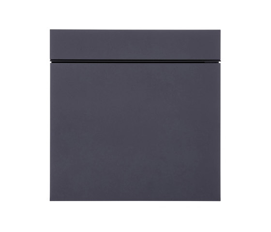 Lessing | Design Briefkasten LESSING BIG - RAL 7021 schwarzgrau | Mailboxes | Briefkasten Manufaktur