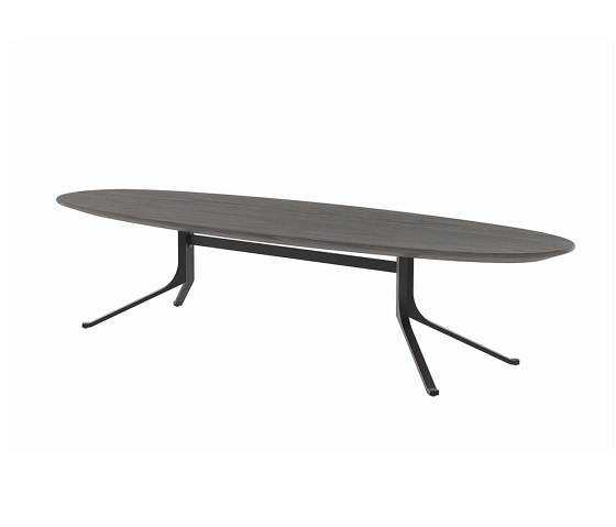 Blink Oval Coffee Table - Wood Top | Mesas de centro | Stellar Works