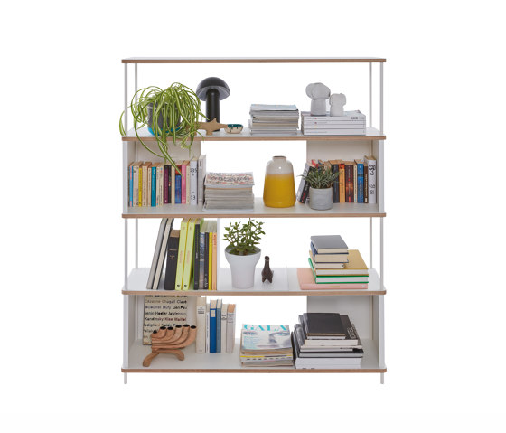 Pal shelf 
laquered in 20 colours
120 cm width | Estantería | Müller small living