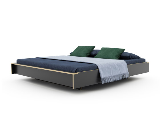 Flai bed lacquered in 20 standard colours | Lits | Müller small living