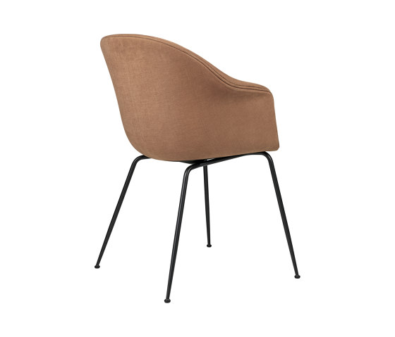 Bat Dining Chair - Fully Upholstered, Conic base | Sillas | GUBI
