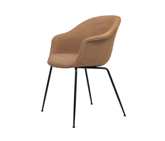 Bat Dining Chair - Fully Upholstered, Conic base | Chaises | GUBI