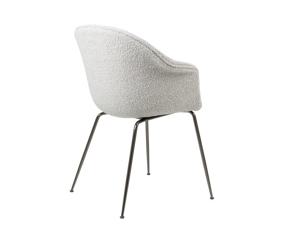 Bat Dining Chair - Fully Upholstered, Conic base | Sedie | GUBI