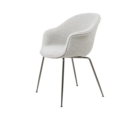 Bat Dining Chair - Fully Upholstered, Conic base | Chaises | GUBI