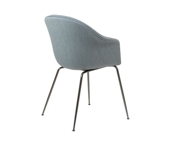 Bat Dining Chair - Fully Upholstered, Conic base | Sedie | GUBI