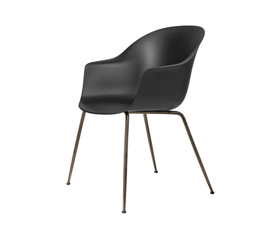 Bat Dining Chair - Un-ophulstered- Conic Base | Stühle | GUBI
