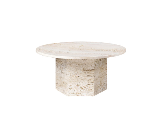 Epic Coffee Table (medium) - Natural White | Tables basses | GUBI
