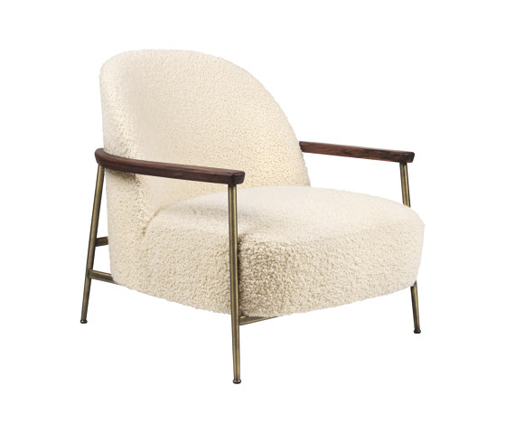 Sejour Lounge Chair with armrest | Sessel | GUBI