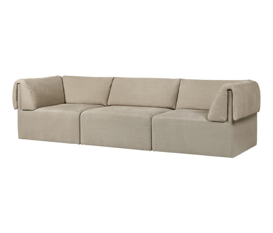 Wonder Sofa - 3-seater with armrest | Canapés | GUBI