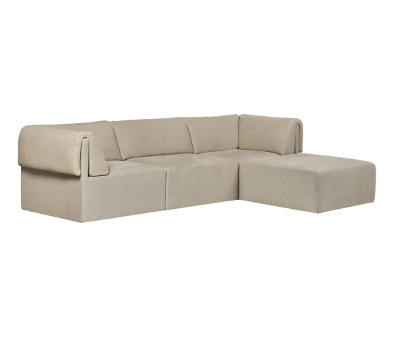 Wonder Sofa - 3-seater with Chaise Longue | Sofas | GUBI