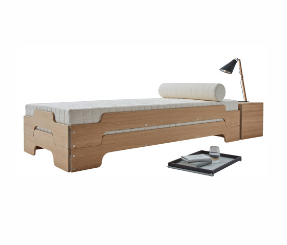 Stacking bed classic oak | Camas | Müller small living