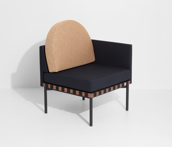 Grid | Armchair with one armrest | Poltrone | Petite Friture
