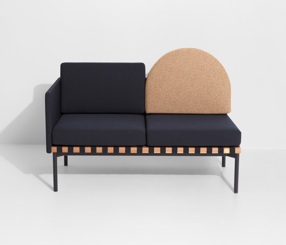 Grid | 2 seater sofa with one armrest | Sofás | Petite Friture