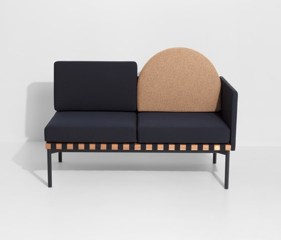 Grid | 2 seater sofa with one armrest | Sofas | Petite Friture