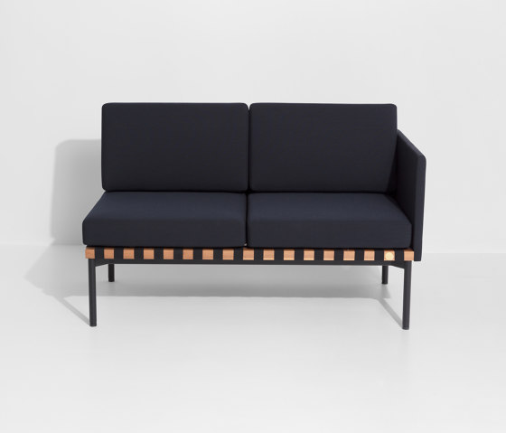 Grid | 2 seater sofa with one armrest | Divani | Petite Friture