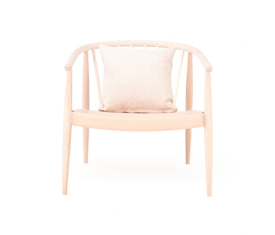 Reprise | Chair w/ Hide Seat | Ash | Sessel | L.Ercolani