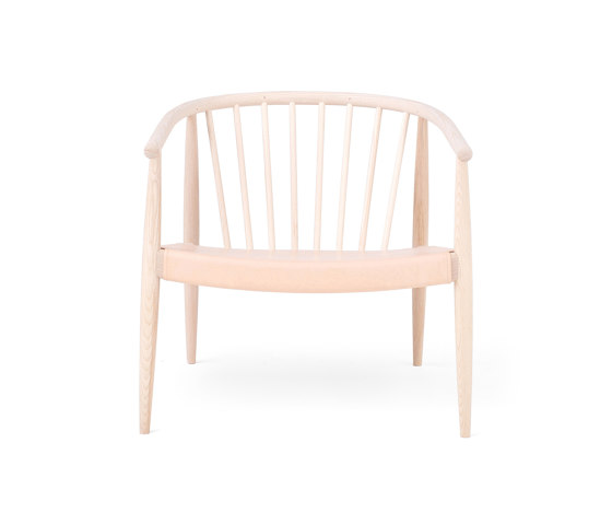 Reprise | Chair w/ Hide Seat | Ash | Poltrone | L.Ercolani