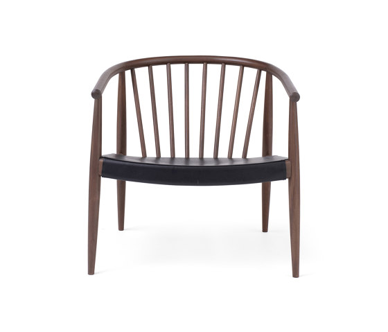 Reprise | Chair w/ Hide Seat | Walnut | Poltrone | L.Ercolani