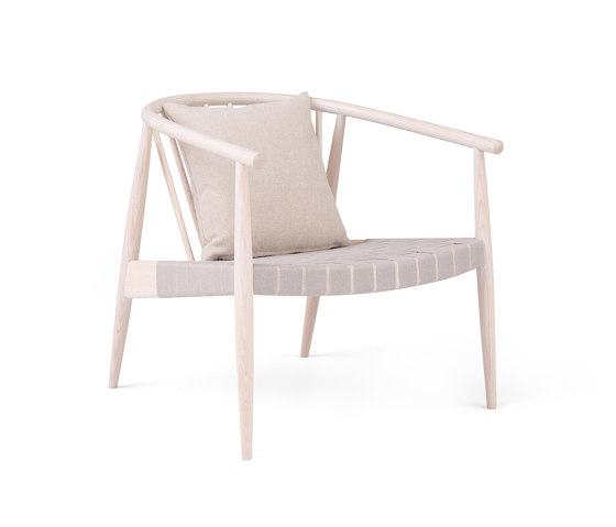Reprise | Chair w/ Webbed Seat | Ash | Armchairs | L.Ercolani