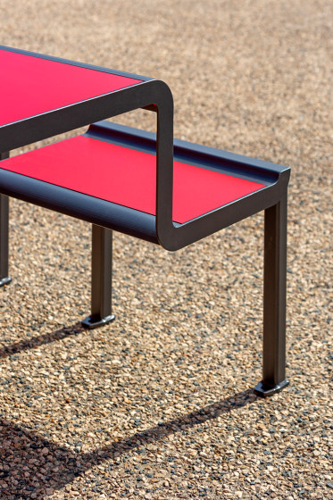 Paosa Table de pique-nique 4 places | Ensembles table et chaises | Concept Urbain