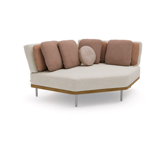 Flex corner | Modular seating elements | Manutti