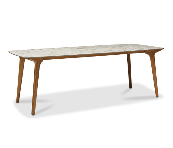 Torsa high dining table 264x118 | Standing tables | Manutti