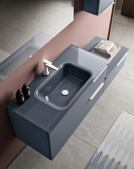 Uniq System 03 | Meubles muraux salle de bain | GB GROUP