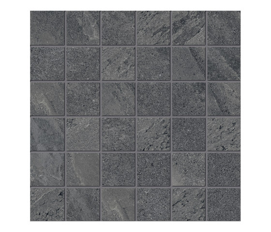 Ubik Anthracite Mosaico | Ceramic tiles | Ceramiche Keope